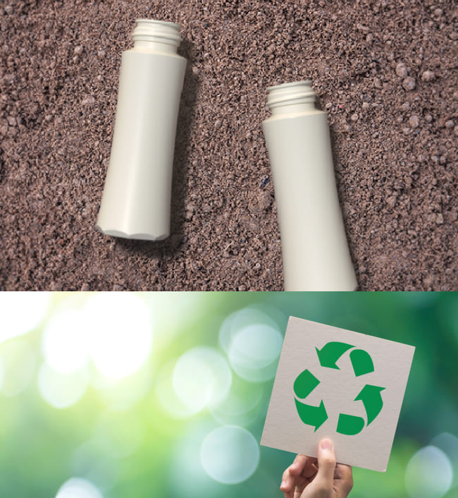 Development of environmentally friendly bottles and containers